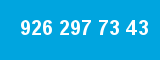 926 297 73 43 926 297 73 43